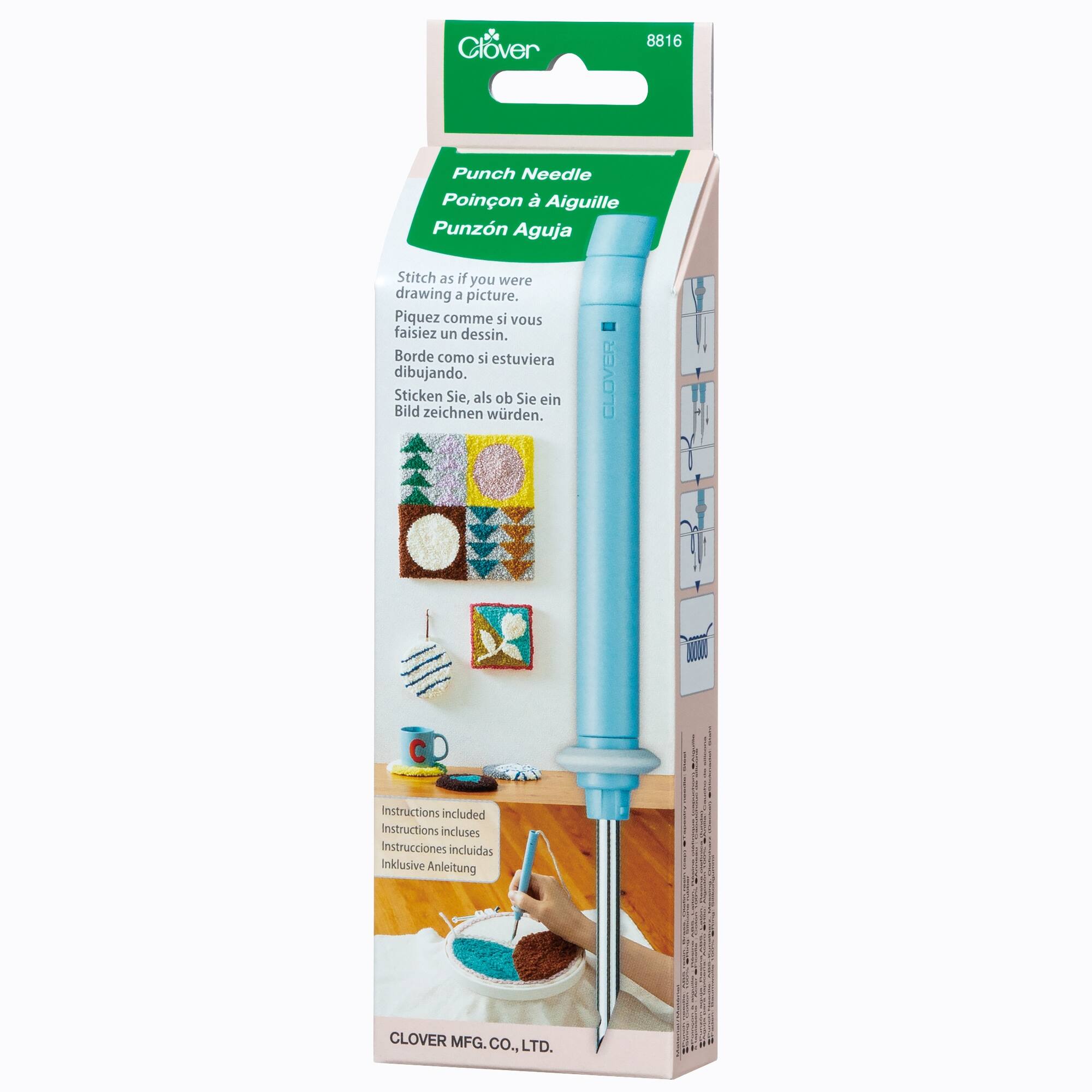 Clover 7" Punch Needle